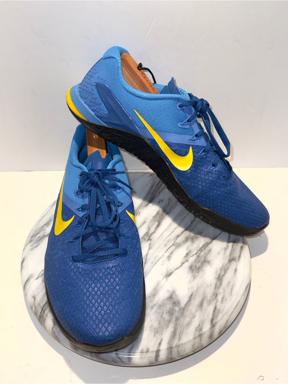 Nike Metcon 4 XD Men's Size 13  Team Royal Blue Yellow Workout Shoes BV1636-474